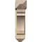 Ekena Millwork Olympic Arts and Crafts Rough Sawn Bracket w/ Offset Brace, Douglas Fir, 8"W x 28"D x 32"H BKT0806X28X32OLY03RDF - alternate 4